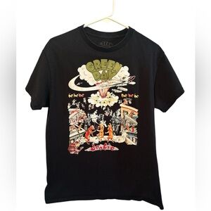 Green Day Dookie Black Graphic T-Shirt Size Medium